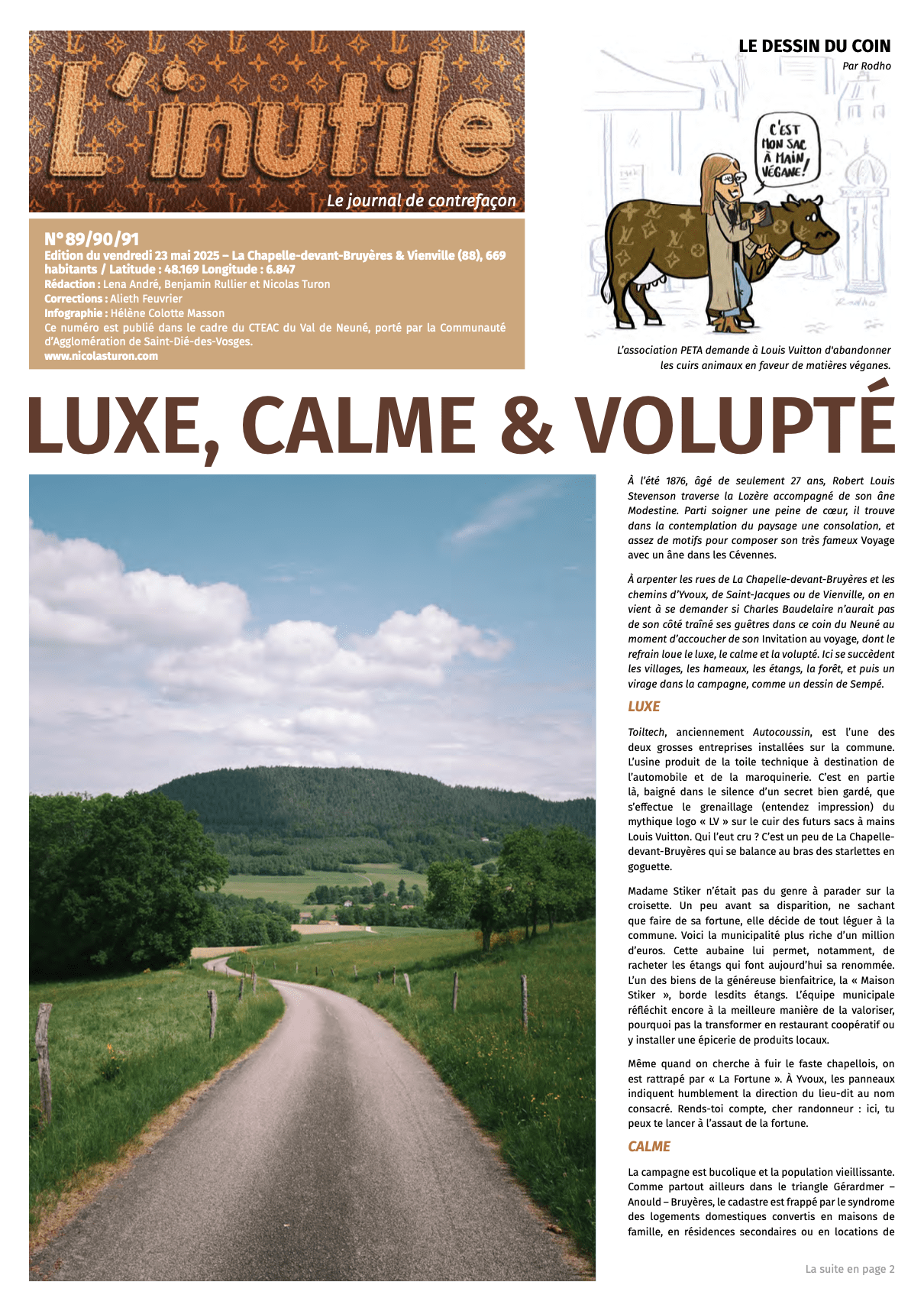 L’Inutile – La Chapelle-devant-Bruyères & Vienville